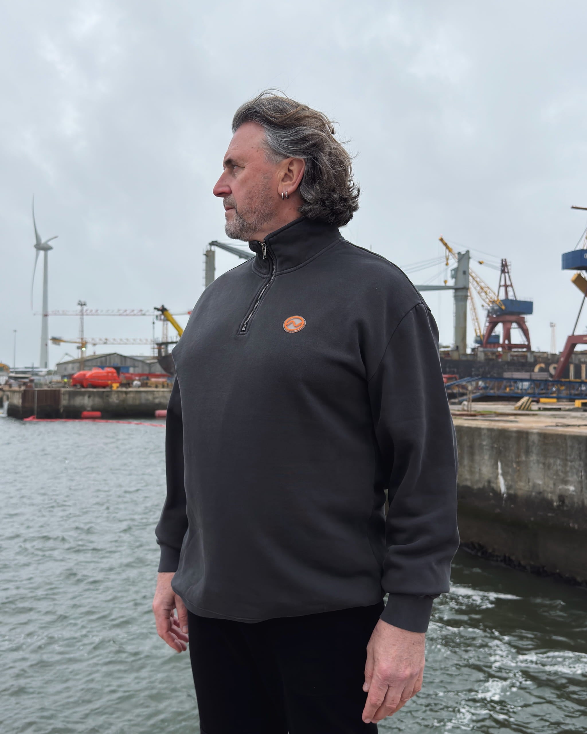 Relax Half Zip Male - Worldwide Nation