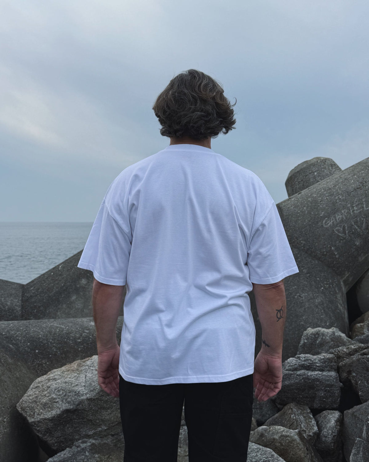 Original Oversized Heavy T-shirt – heavyweight seafarer t-shirt, view 13 – Worldwide Nation