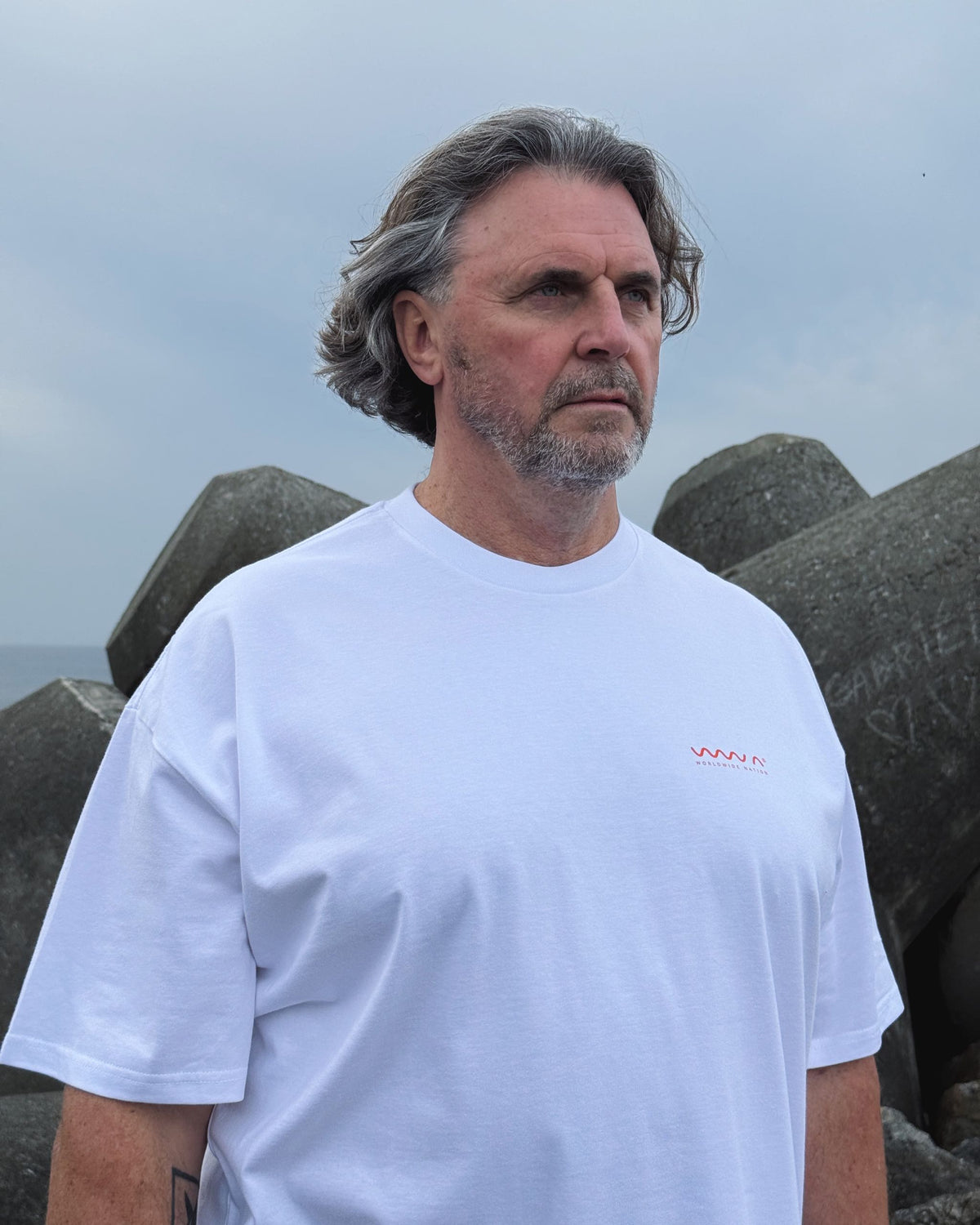 Original Oversized Heavy T-shirt – heavyweight seafarer t-shirt, view 12 – Worldwide Nation