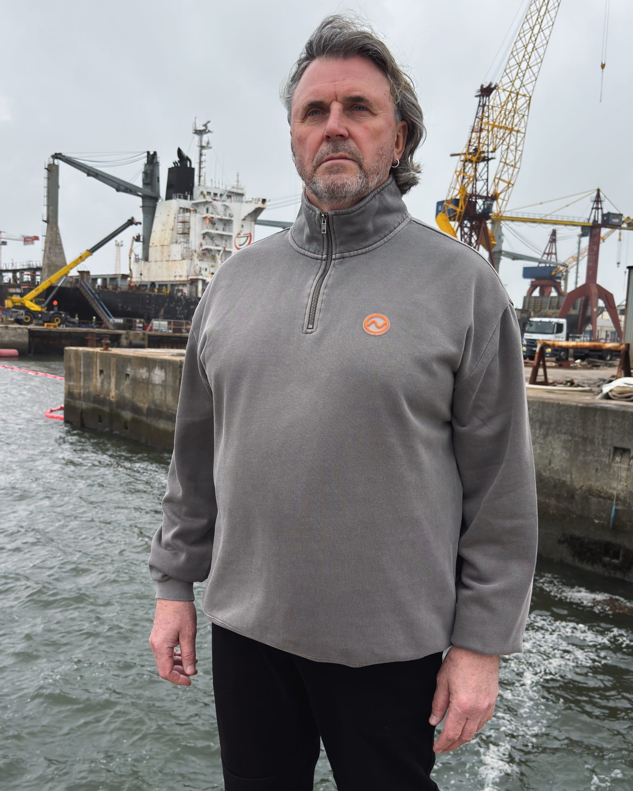 Relax Half Zip Male - Worldwide Nation