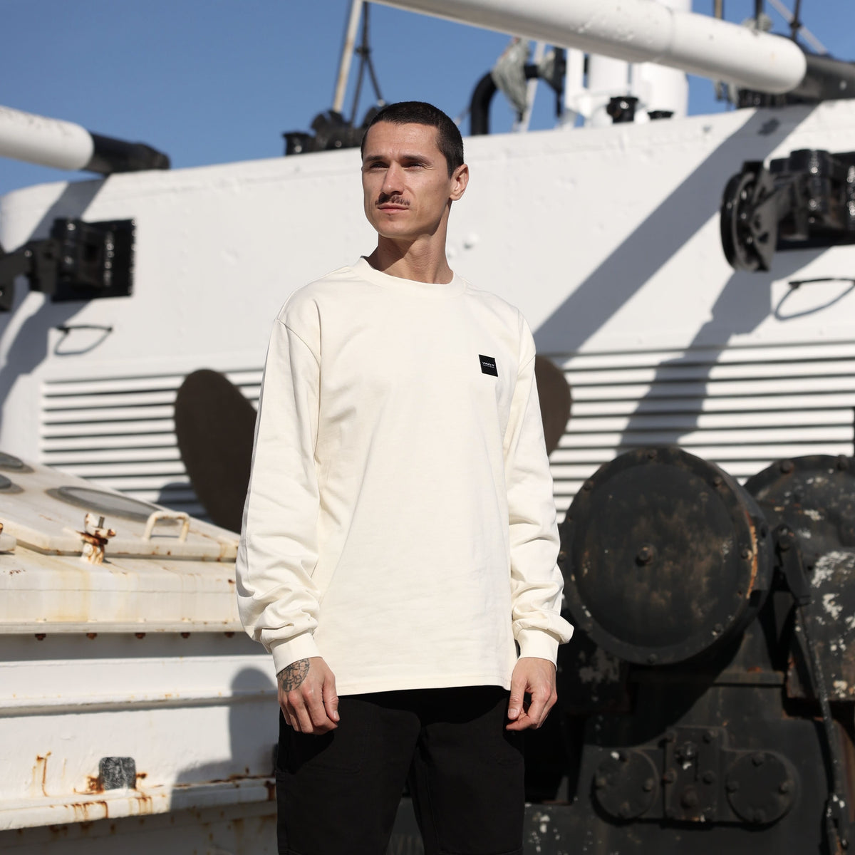 Original Heavy Long T-shirt – heavyweight seafarer t-shirt, view 17 – Worldwide Nation