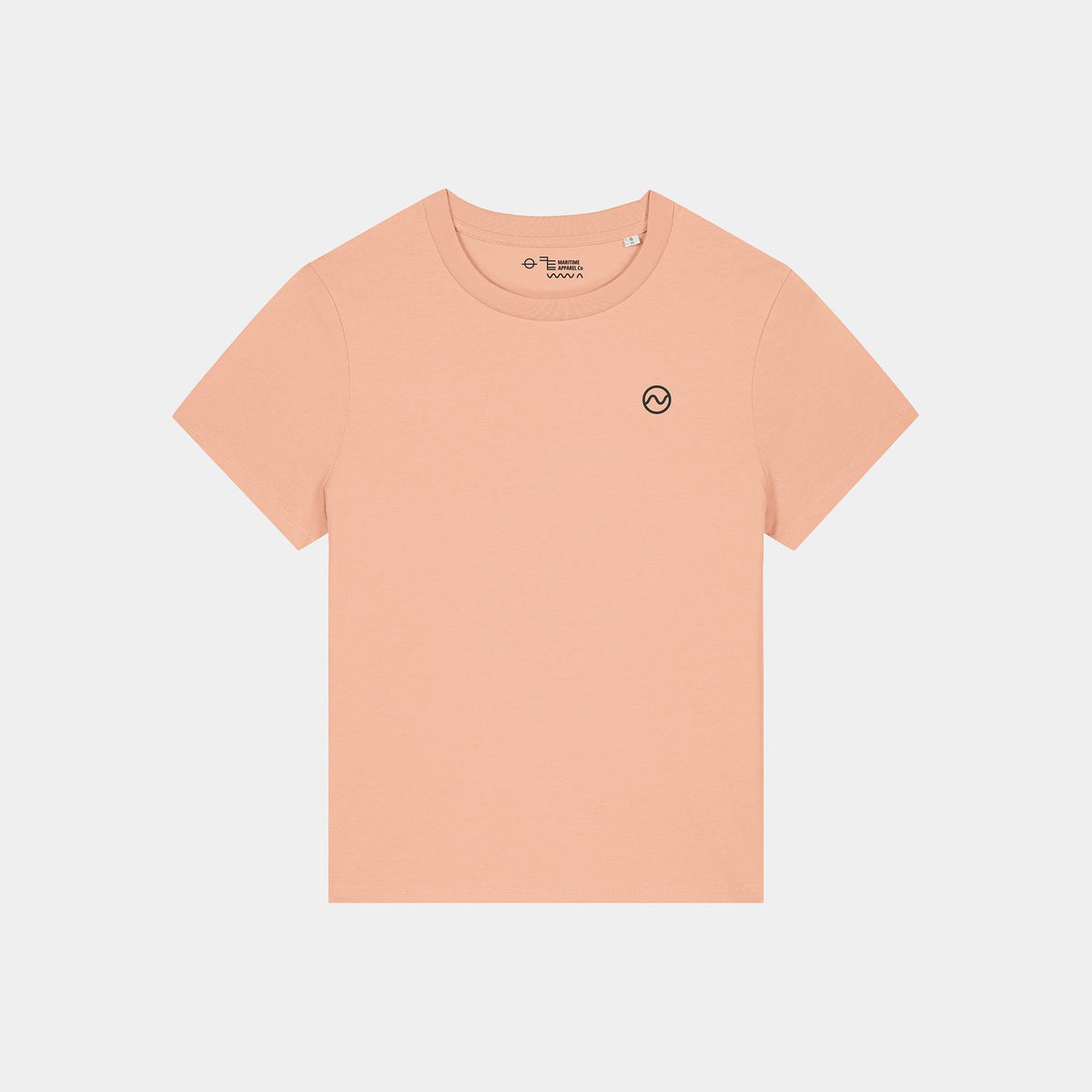 Women at Sea T-Shirt 2.0 – Fraiche Peche, detail – Worldwide Nation
