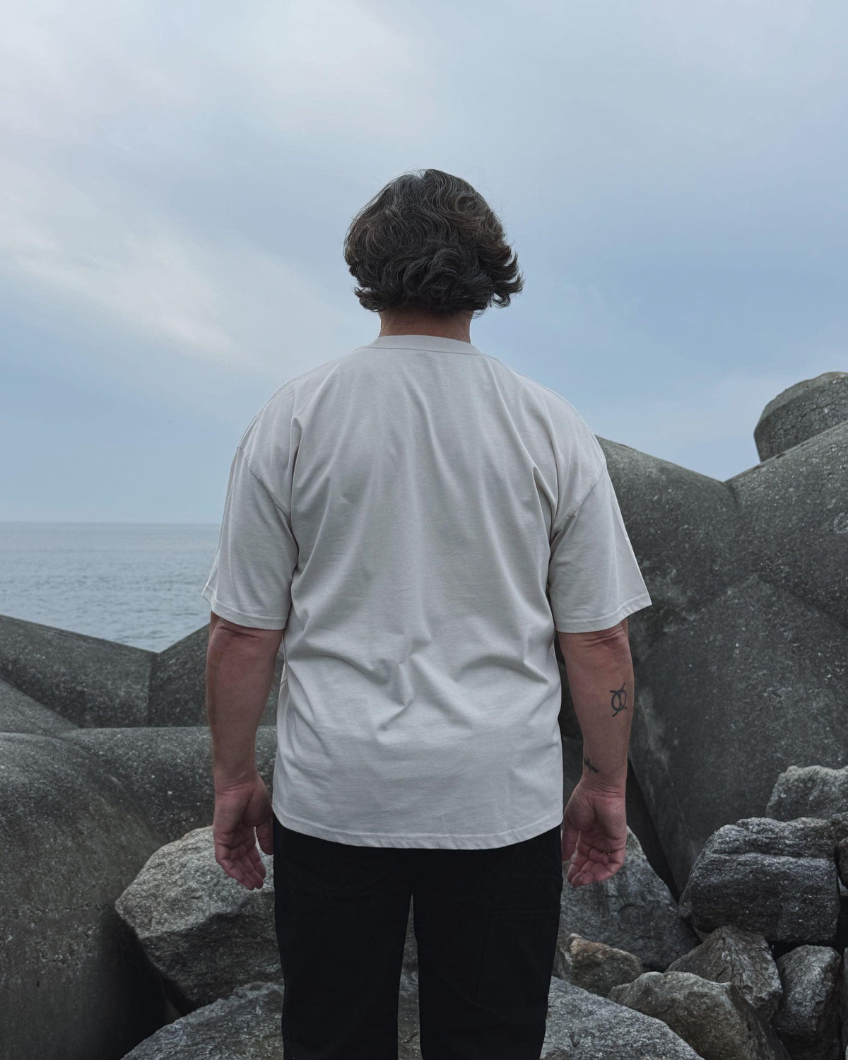 Original Oversized Heavy T-shirt – heavyweight seafarer t-shirt, view 9 – Worldwide Nation