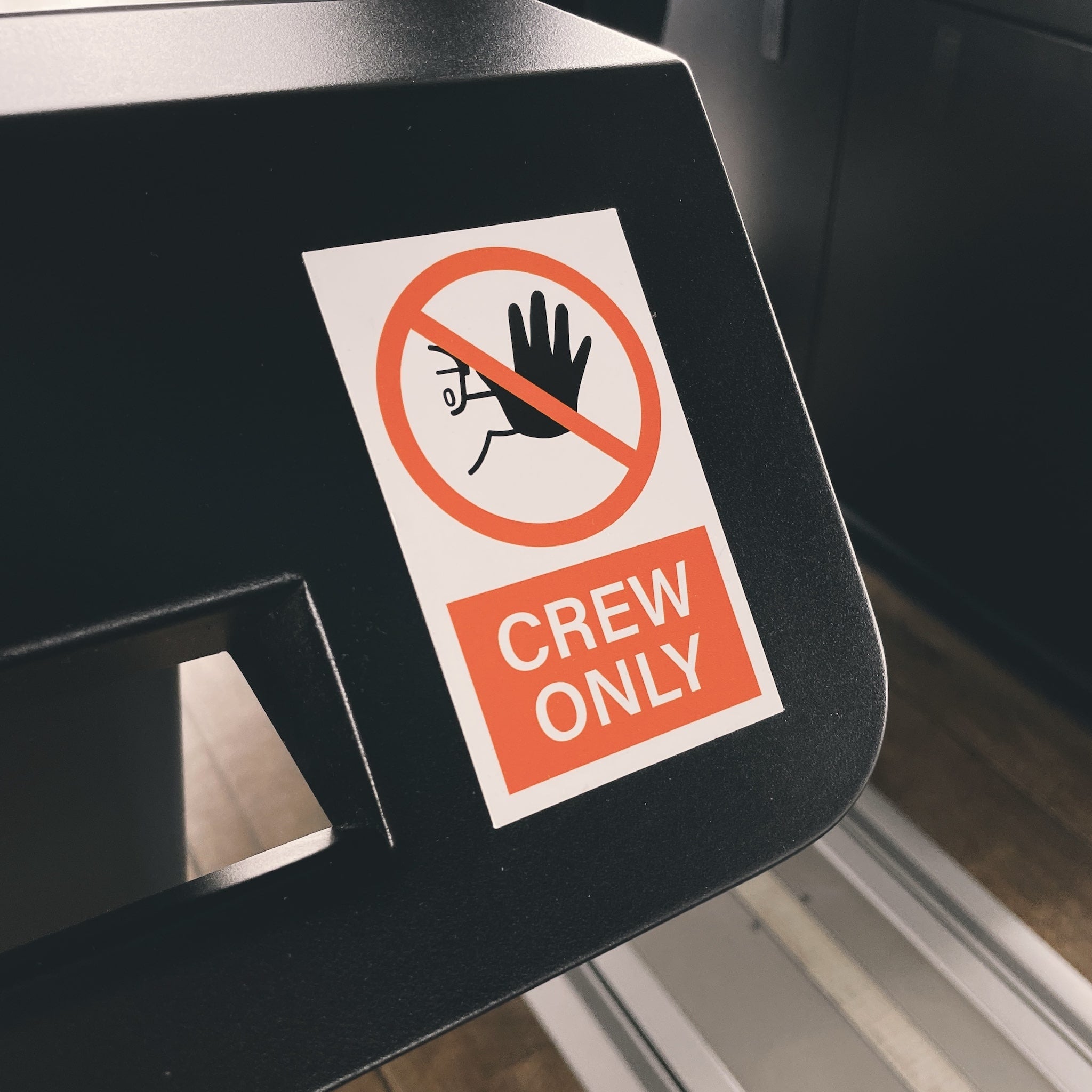 Crew Only Magnet - Worldwide Nation