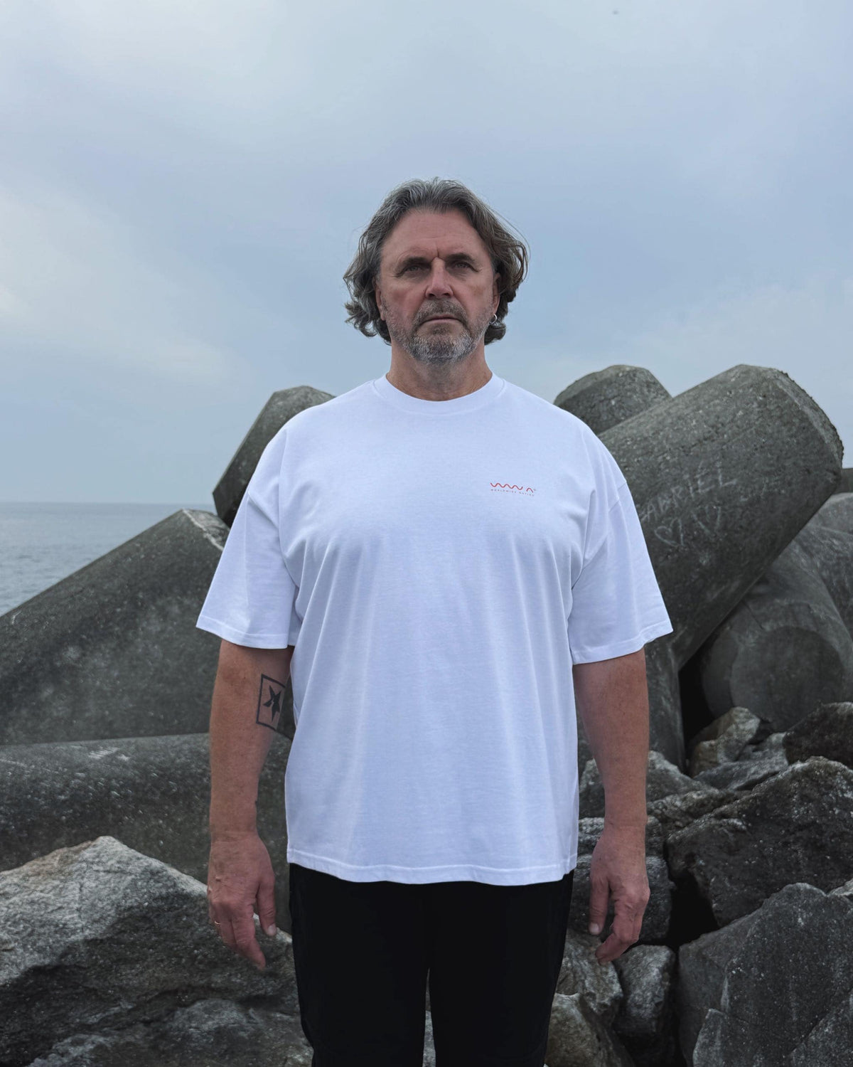 Original Oversized Heavy T-shirt – heavyweight seafarer t-shirt, view 10 – Worldwide Nation