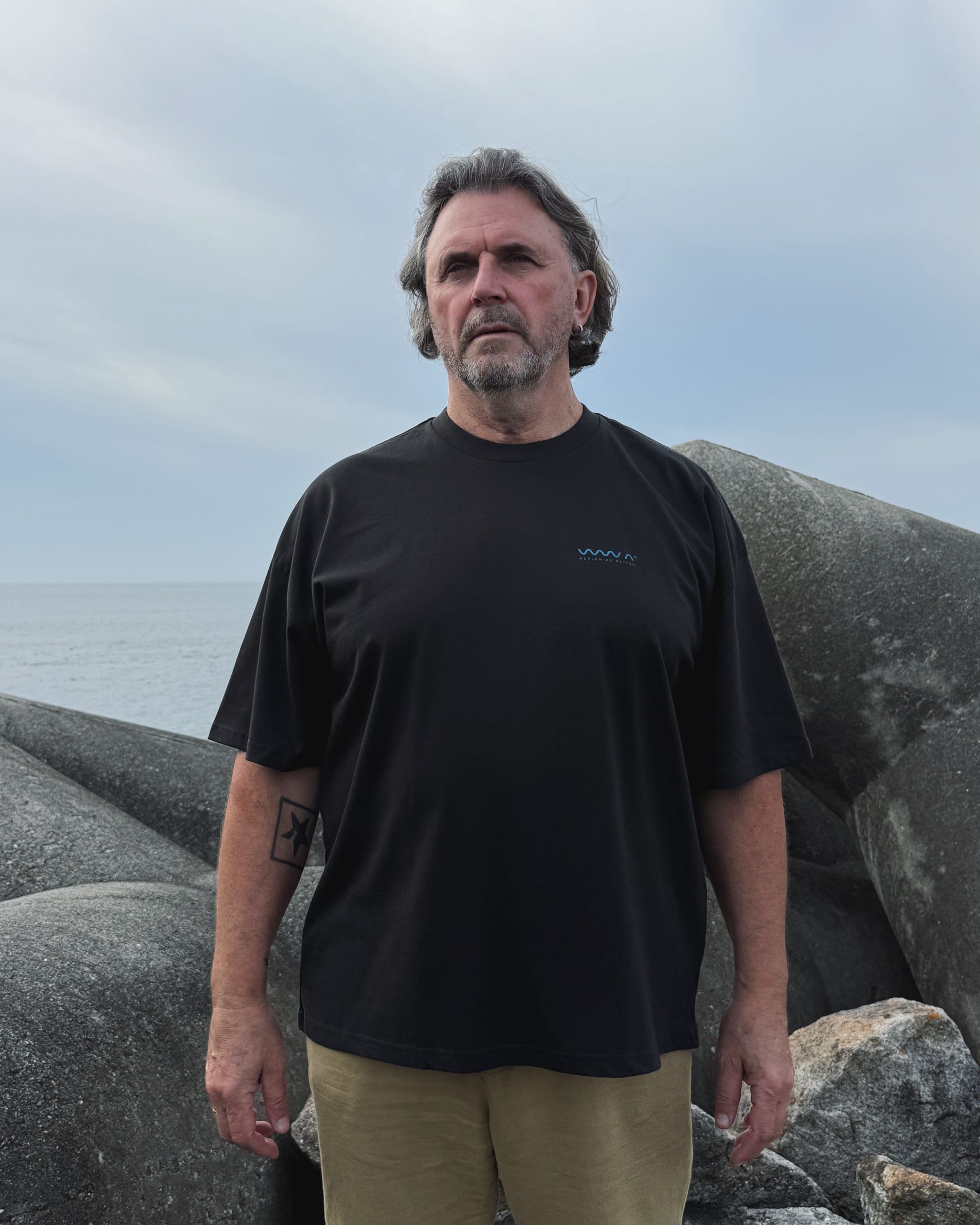 Offshore Wind Heavy T-shirt - Worldwide Nation