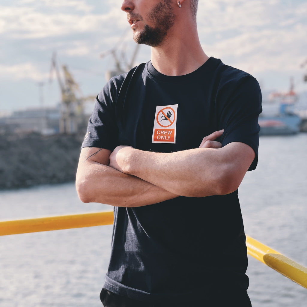Crew Only Maritime Heavy T-Shirt - Worldwide Nation