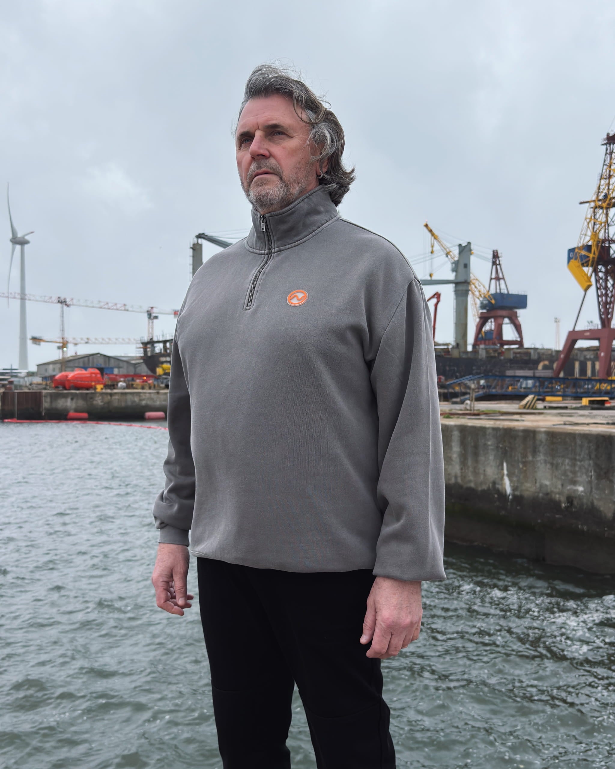 Relax Half Zip Male - Worldwide Nation