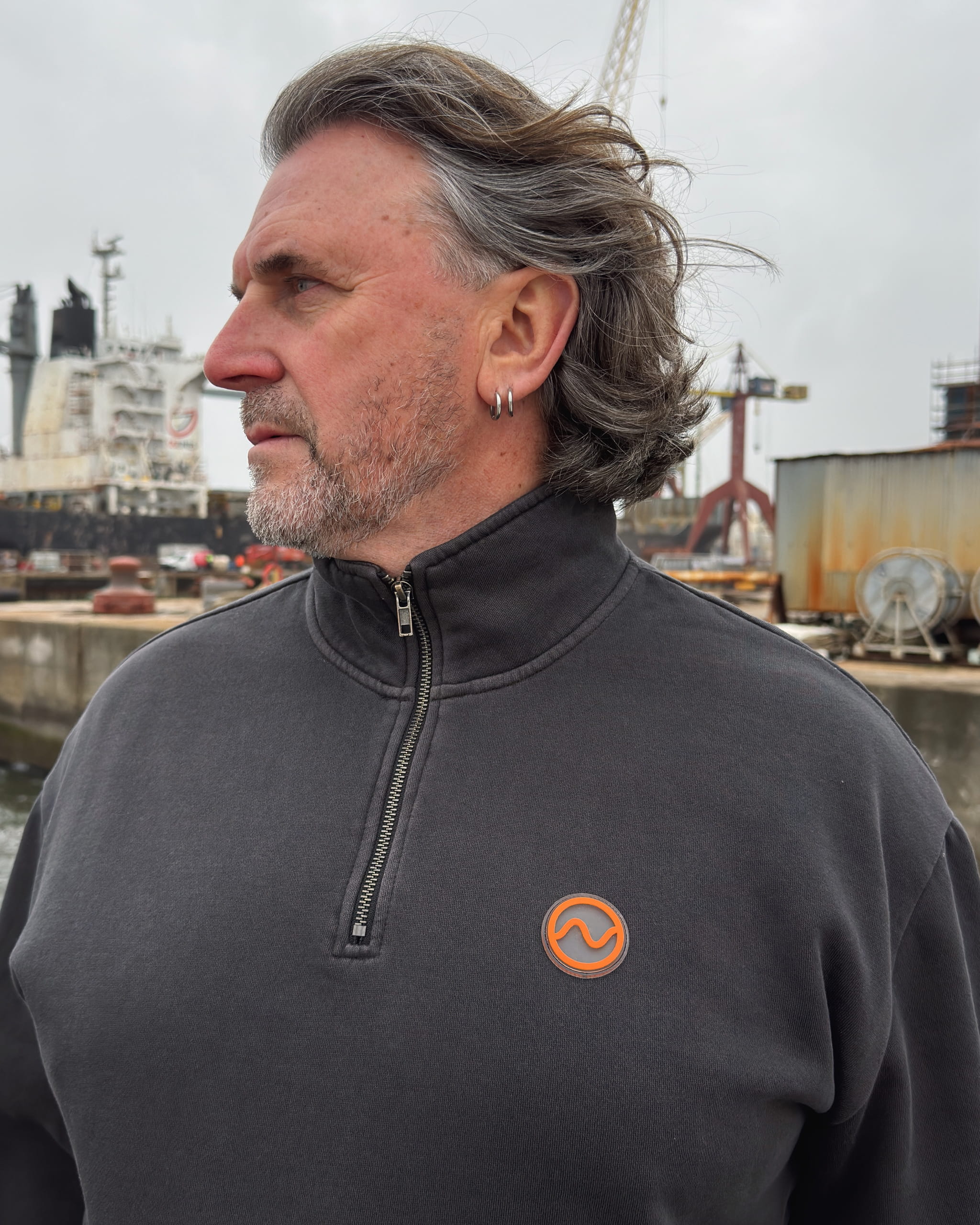 Relax Half Zip Male - Worldwide Nation