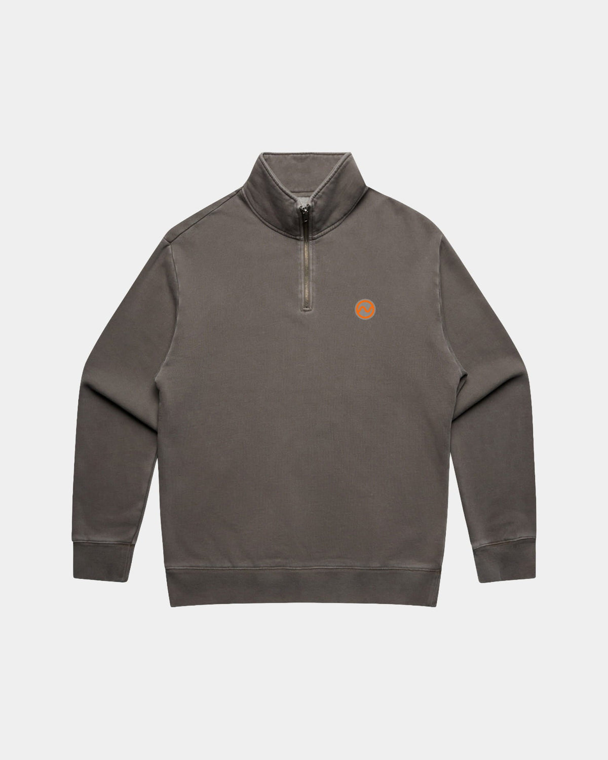 Half Zip Male – offshore crew half-zip sweatshirt, view 2 – Worldwide Nation