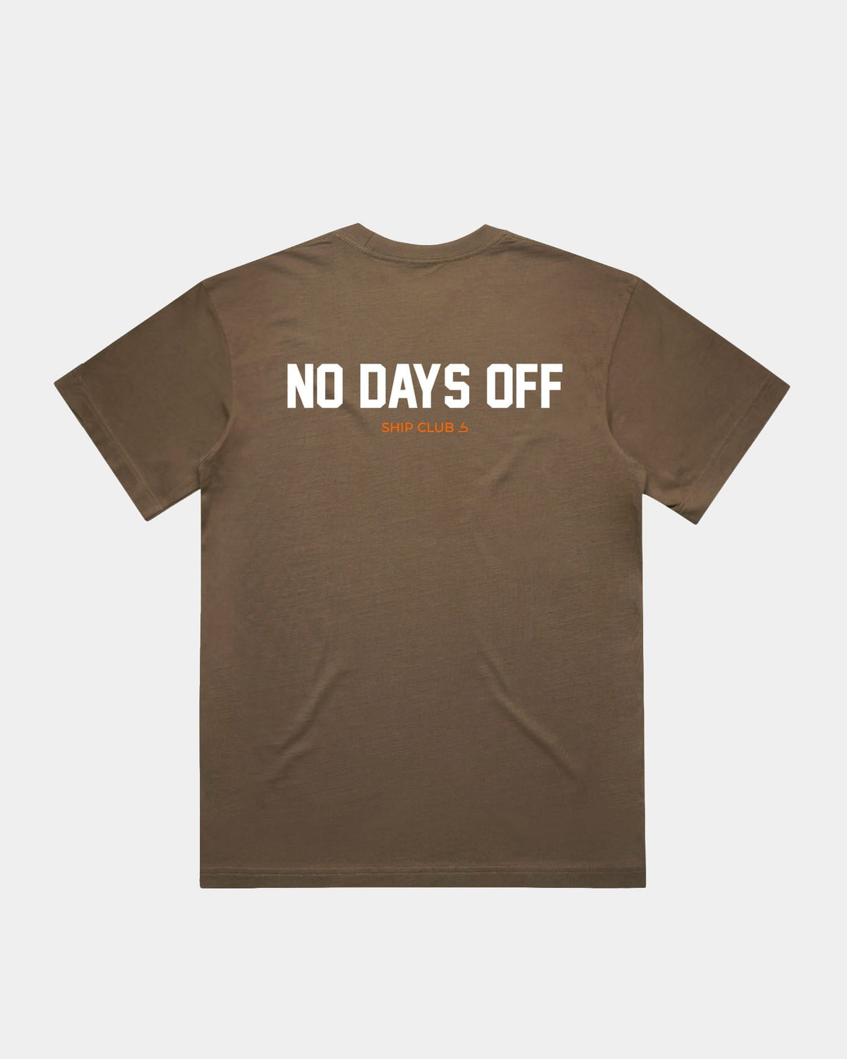 No Days Off T-shirt – heavyweight seafarer t-shirt, view 2 – Worldwide Nation