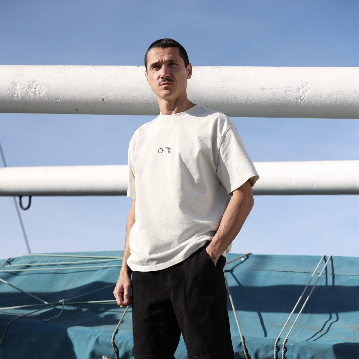Load Line Heavy Minus T-shirt [-5cm] – heavyweight seafarer t-shirt, view 25 – Worldwide Nation