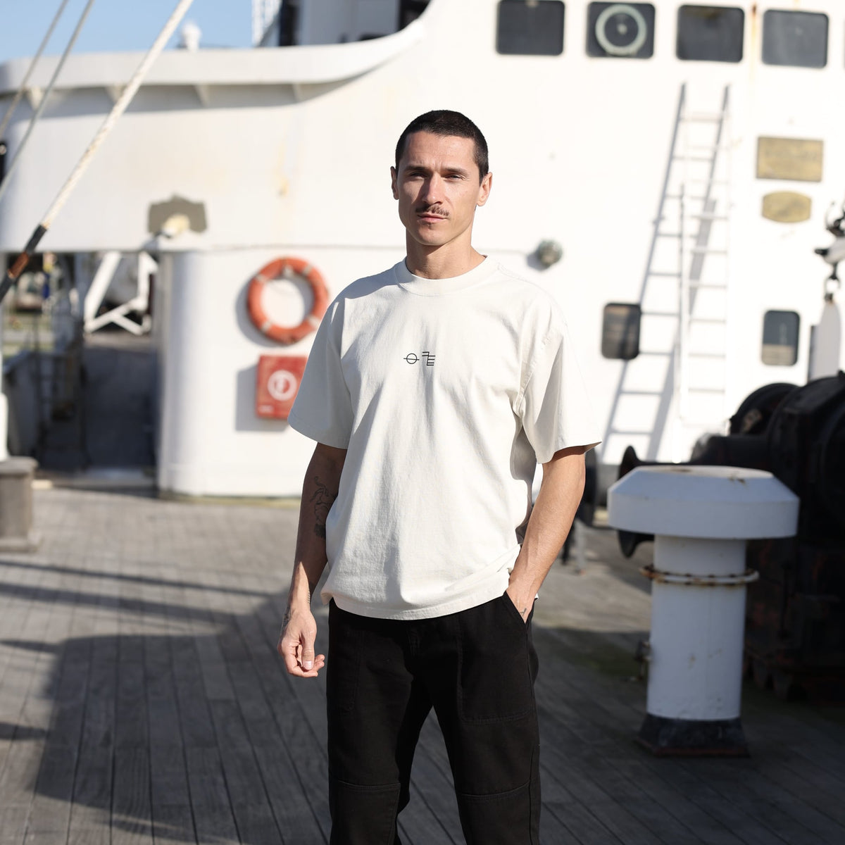 Load Line Heavy Minus T-shirt [-5cm] – heavyweight seafarer t-shirt, view 26 – Worldwide Nation