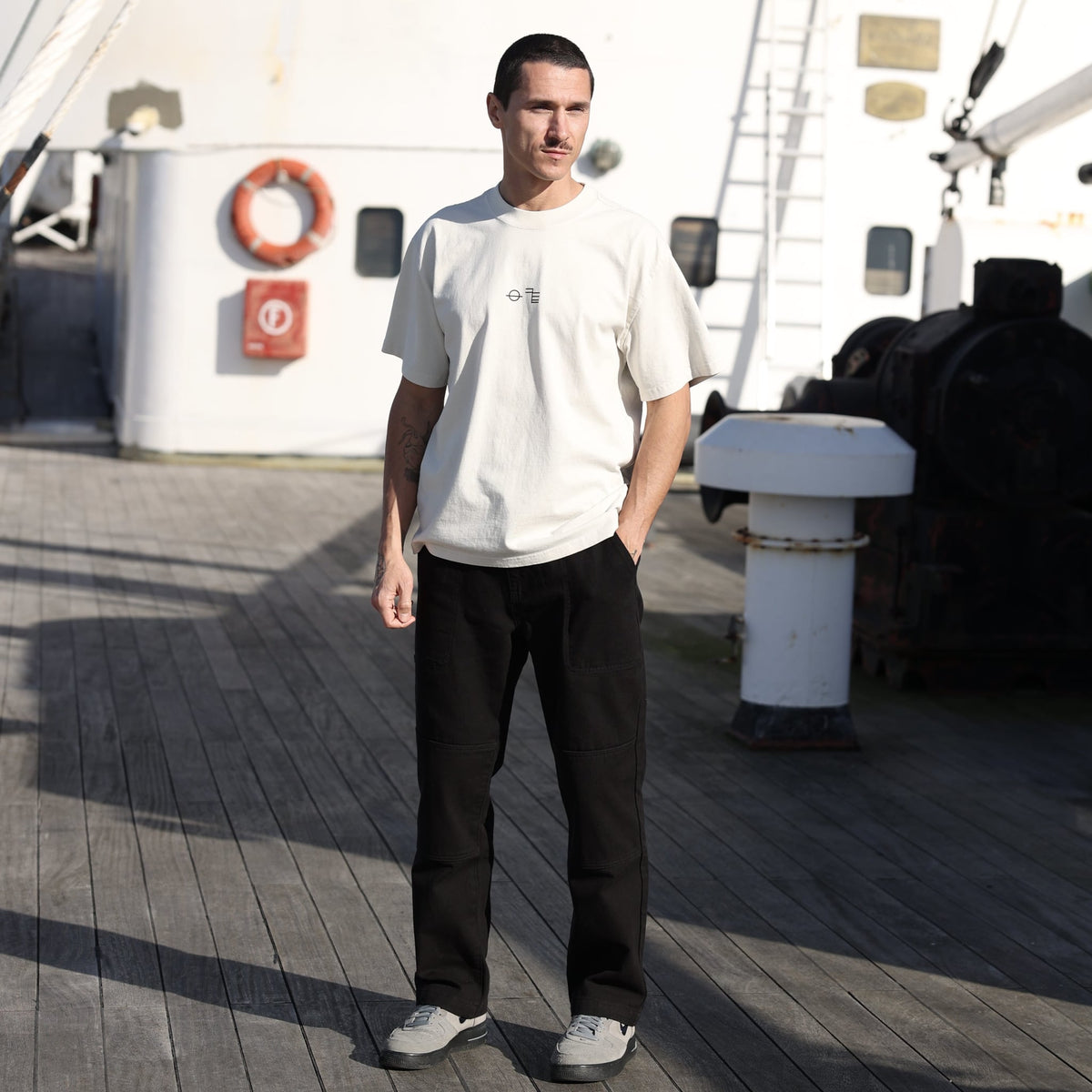 Load Line Heavy Minus T-shirt [-5cm] – heavyweight seafarer t-shirt, view 27 – Worldwide Nation