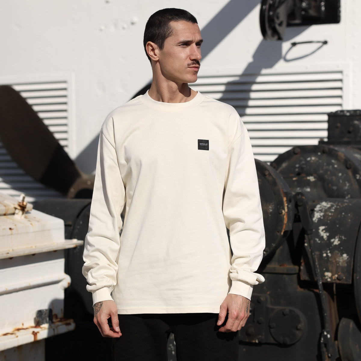 Original Heavy Long T-shirt – heavyweight seafarer t-shirt, view 11 – Worldwide Nation