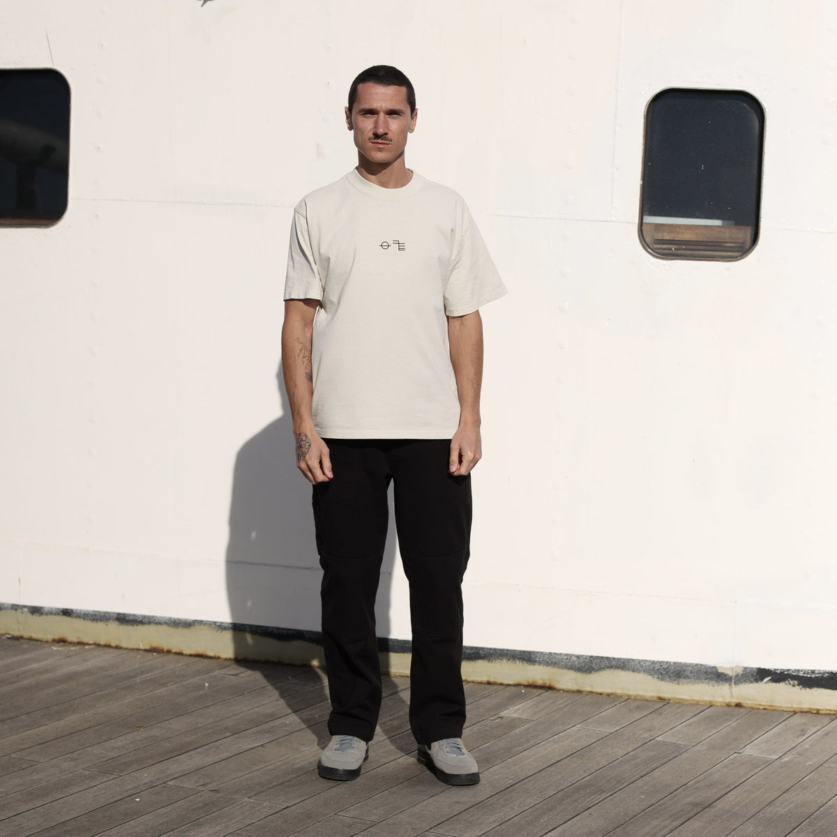 Load Line Heavy Minus T-shirt [-5cm] – heavyweight seafarer t-shirt, view 28 – Worldwide Nation