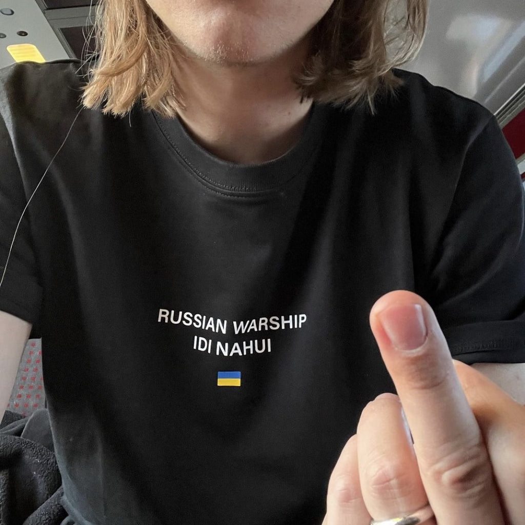 Russian Warship Go F Yourself T-Shirt - Worldwide Nation
